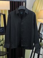 Solid Boxy Fit Shirt-4 Colour - Image 4